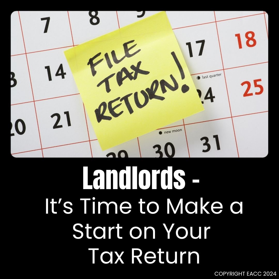 Calling Brighton and Hove Landlords – It’s Nearly Time to File Your Tax Return