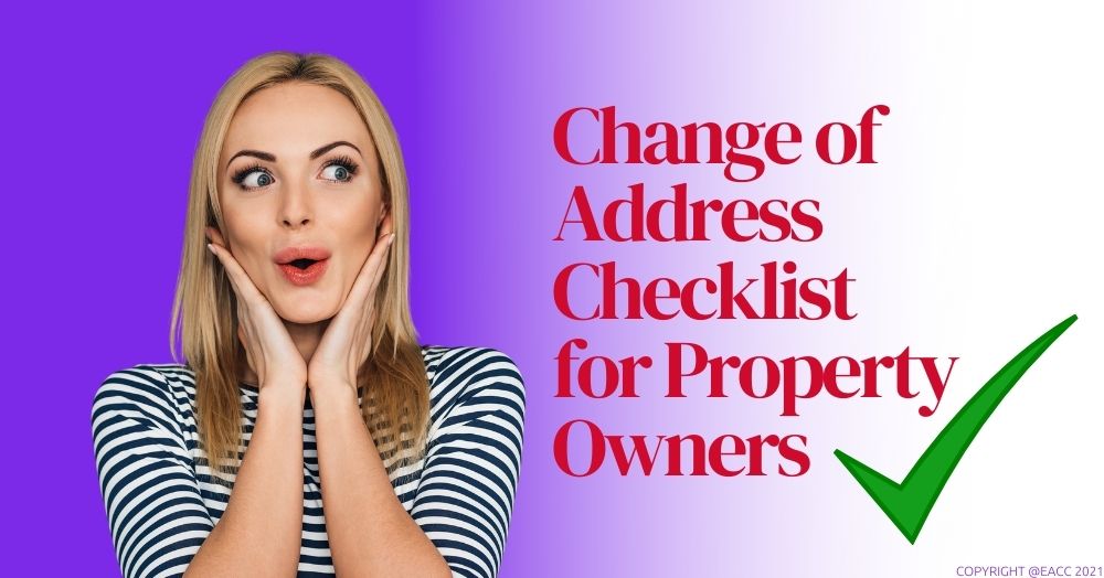 A to Z Change of Address Checklist for Brighton and Hove Homeowners